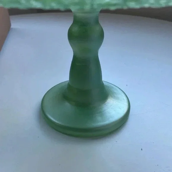 NWT Anthropologie Metallic Lace Cake Stand - Picture 8 of 14